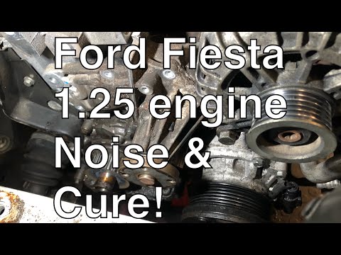 Ford Fiesta 1.25 Engine Noise - The cause and cure.