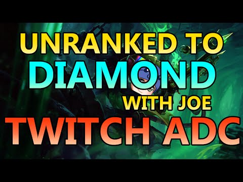 Unranked to Diamond With Joe - Placement 7: Twitch ADC - Full Ranked Gameplay Commentary