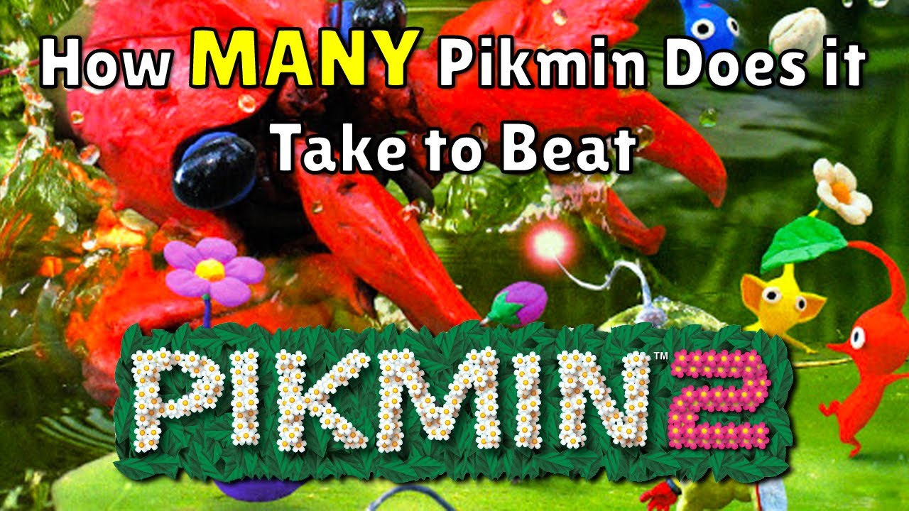How MANY Pikmin Does it Take to Beat Pikmin 2?