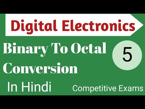 Number System Binary Octal Decimal Hexadecimal in Digital Electronics in Hindi