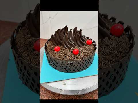 Chocolate Petal Cake decorating ideas #trending #shortvideo #shorts #chocolatecake #cakedesign