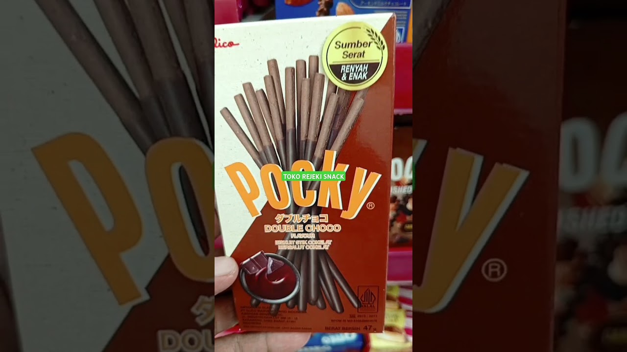 BELI POCKY DOUBLE CHOCO STICKS DI ALFAMART BANCAR TUBAN #shortsviral #pocky #pockysticks