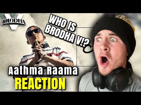 REACTING to INDIAN RAP "Brodha V - Aathma Raama" for THE FIRST TIME | Reaction!