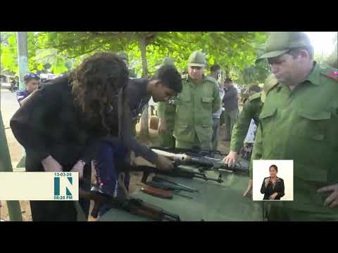 Preside Esteban Lazo actividades centrales por el Día Nacional de la Defensa en La Habana