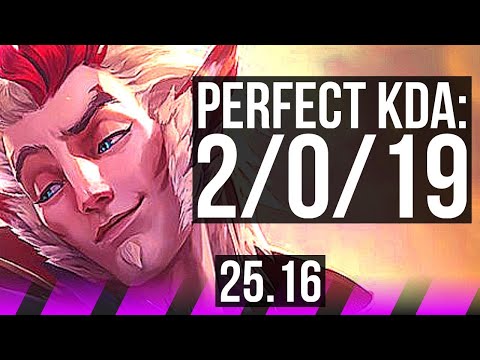 RAKAN & Twitch vs TAHM KENCH & Ezreal (SUP) | 2/0/19 | EUW Master | 25.16