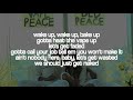 Jhene Aiko Bed Peace Ft Childish Gambino Lyrics