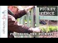 Building a Picket Fence | Attaching the Pickets