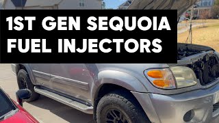 Changing Fuel Injectors On My First Gen Toyota Sequoia (2002) 2UZ-FE