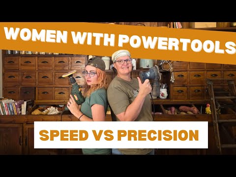 Power Tool Test: Speed vs. Precision for Women