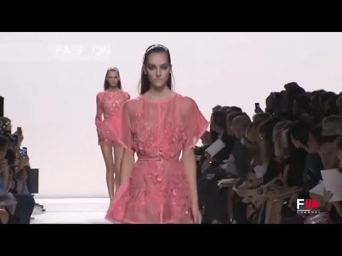 ELIE SAAB Fashion Show Spring Summer 2014 Paris HD by Fashion Channel