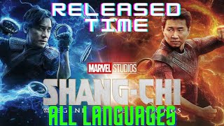 shang chi Release date & Time Disney plus All Languages