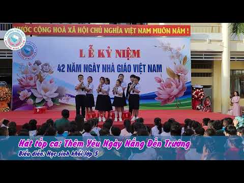 Hát tốp ca: Thêm Yêu Ngày Nắng Đến Trường