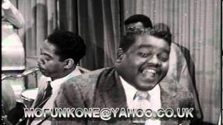 FATS DOMINO. AIN&#39;T THAT A SHAME. FILMED PERFORMANCE 1956