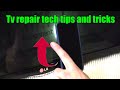 3 Ways to Troubleshoot LED LCD TV with a Black Screen, TV repair part 1