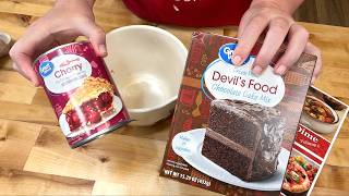 Cherry Chocolate Cake Mix Recipe That Tastes Homemade & More!
