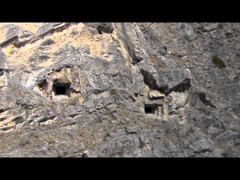 BUNCHER 2nd WAR Mle. IN VALLE STURA (CN) WORKS 6 STRONGHOLD BARRICADE AREA.