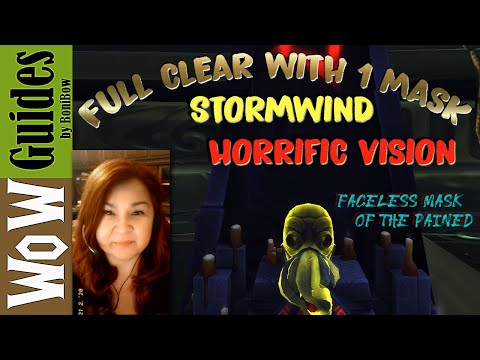 | BM hunter Full clear with 1 Mask| Horrific Vision of Stormwind | 5 chests|