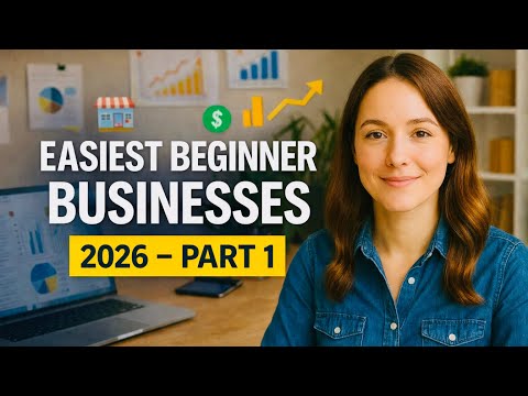 Easiest Beginner Businesses to Start in 2026  | Low Cost, High Profit (Part 1) #beginners #business