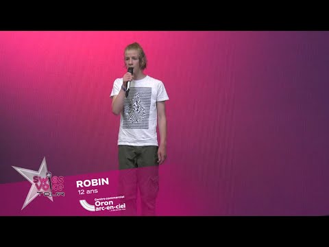 Robin 12 ans - Swiss Voice Tour 2023, Centre Commercial Oron Arc-En-Ciel