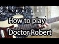 How to play Doctor Robert-The Beatles-Guitar ...