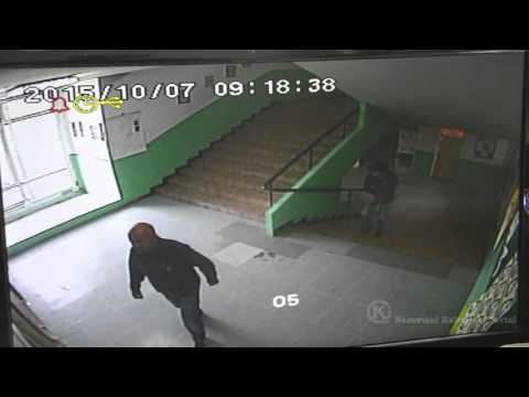 Lopovi usred bijela dana u MSŠ Kalesija - Snimak nadzornih kamera (www.NKP.ba)