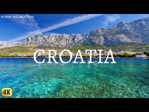 FLYING OVER CROATIA (4K UHD) - Relaxing Music With Stunning Beautiful Nature (4K Video Ultra HD)