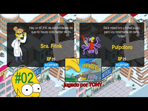 Los Simpson Springfield "AñoNuevo'21: Cap. 2 - La sra. Frink y Pulpoloro" por Tony
