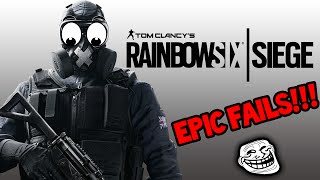 Rainbow Six Siege gameplay: EPIC FAILS!!!