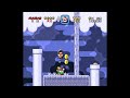 SMW Custom Level Freezing Foliage