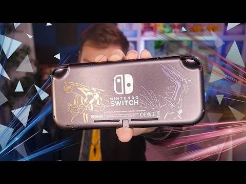 UNBOXING de la SWITCH LITE DIALGA & PALKIA, avant la sortie de Pokémon Diamant et Perle !