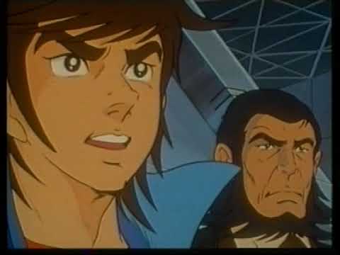 Gakeen,magnetico robot sequenza con doppiaggio diverso