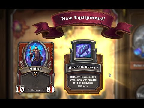hearthstone mercenaries echo of medivh heroic (for medivh's equipment)