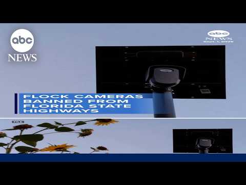 Flock cameras banned from Florida state highways