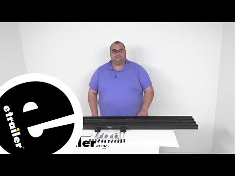 etrailer | A Closer Look at the Base Rails for Thule TracRac SR Sliding Truck Bed Ladder Racks
