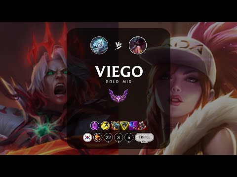 Viego Mid vs Akali - KR Master Patch 13.20