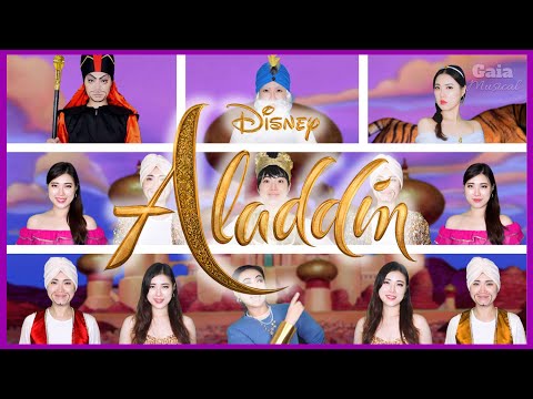“ALADDIN MEDLEY” (One Woman Cover) I LOVE DISNEY♥ GAIA MUSICAL