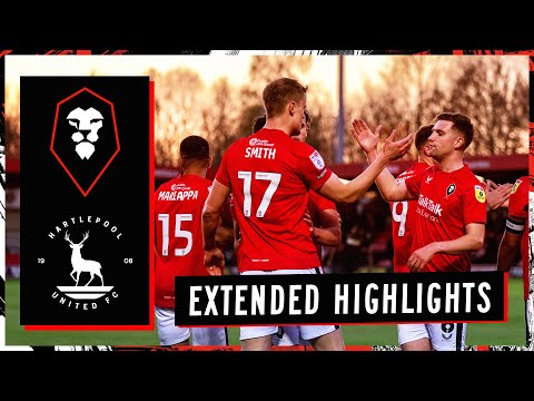 EXTENDED HIGHLIGHTS | Salford City 2-0 Hartlepool United
