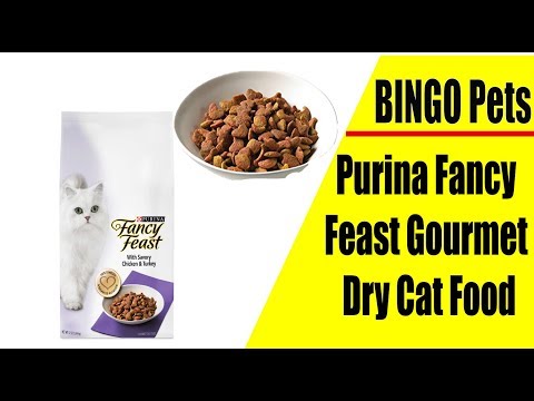 Purina Fancy Feast Gourmet Dry Cat Food ll Cat Food With Savory Chicken & Turkey
