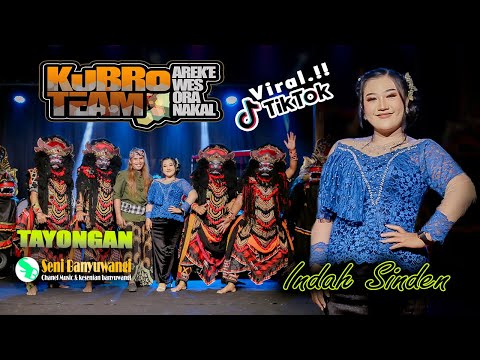 VIRAL TIKTOK !! KUBRO TEAM FEAT INDAH SINDEN || TAYONGAN JARANAN BUTO BANYUWANGI PART - 5