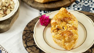 Almond Croissant Puff Pastries: So easy to make and better than a croissant!!!