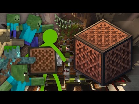 NoteBlockMatt - Zombies - Scene 2 from AvM Note Block Universe in Minecraft