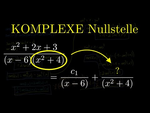 Partial fraction decomposition - complex root | Explained simply!