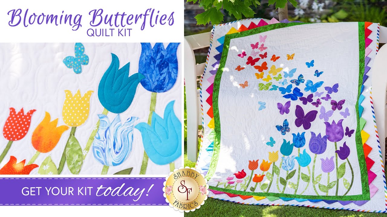 Quilting Creations Laser Cut Fusible Butterfly Set Applique