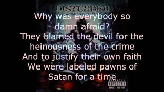 Disturbed - 3 Lyrics (HD)