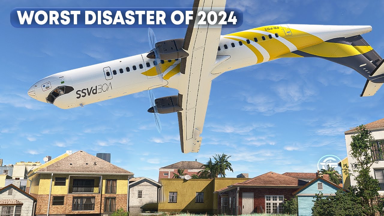 Worst Air Crash in 17 Years | Crashing Moments Before Landing (With Real Video)