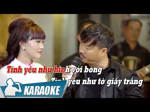 [KARAOKE] Thiệp Hồng Anh Viết Tên Em - Quang Lập & Lâm Minh Thảo