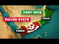 Why Yemen is Dying & Oman is Booming
