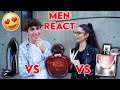 Men React To Lancome La Vie Est Belle Carolina Herrera Good Girl Dior Hypnotic Poison Perfumes