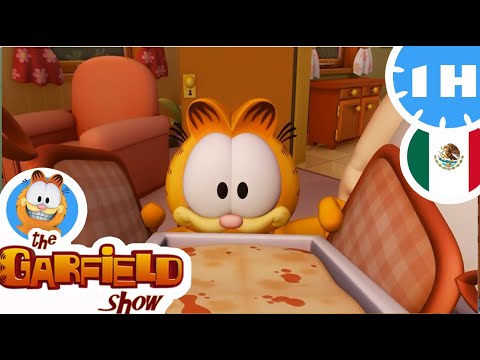 😺Garfield y el rey de lasaña!👨‍🍳 - El Garfield Show