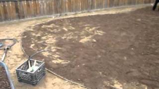 preview picture of video 'Back yard landscaping remodel Landscaping a back yard'
